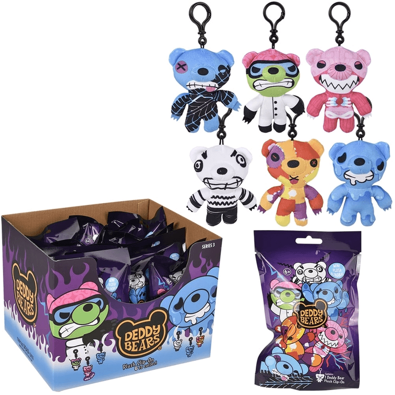 Deddy Bears Plush Clip-On – Series 3