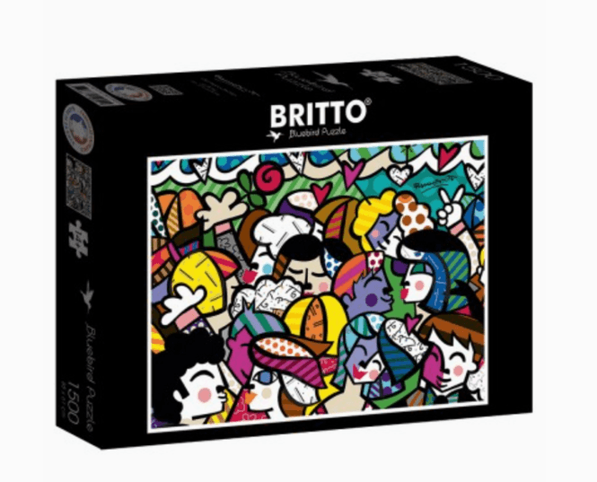 Hovedbilde Bluebird Puzzle – Britto: A New Day 1500 ...