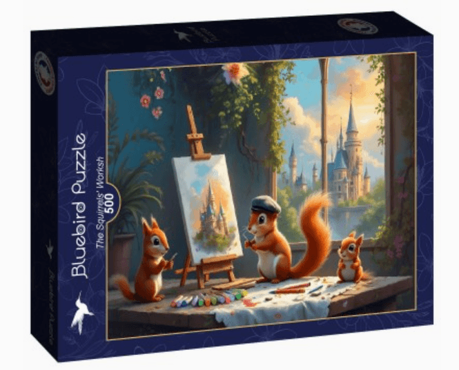 Hovedbilde Bluebird Puzzle – The Squirrels' Workshop ...