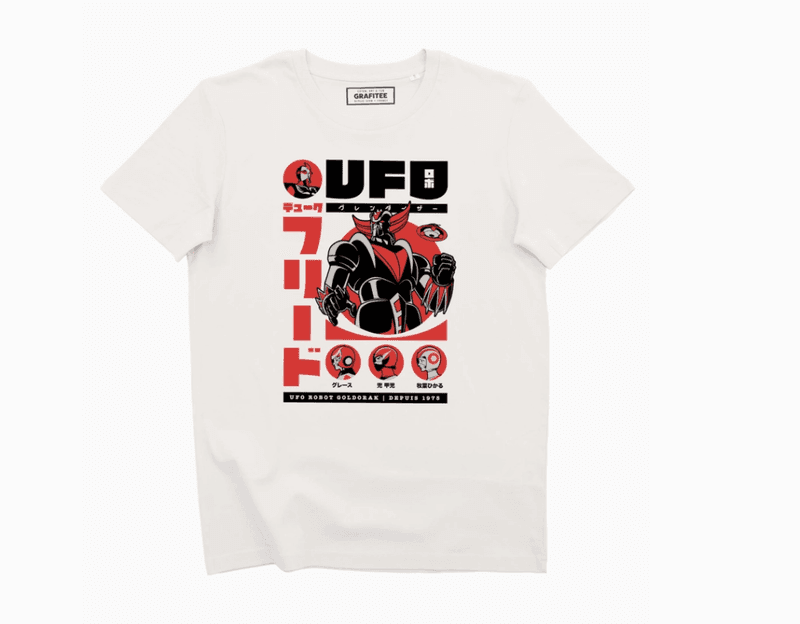 UFO Robot Grendizer  Hvit