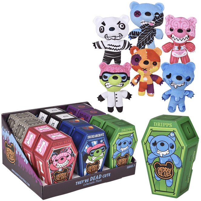Hovedbilde Deddy Bears – Samlebamser i Kisteboks