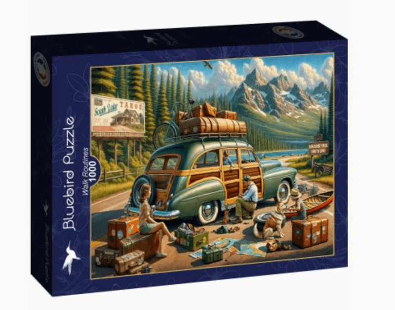 Bluebird Puzzle – Routine Walk 1000 brikker