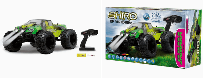 Hovedbilde Shiro Monster Truck 4WD 2.4GHz med Led
